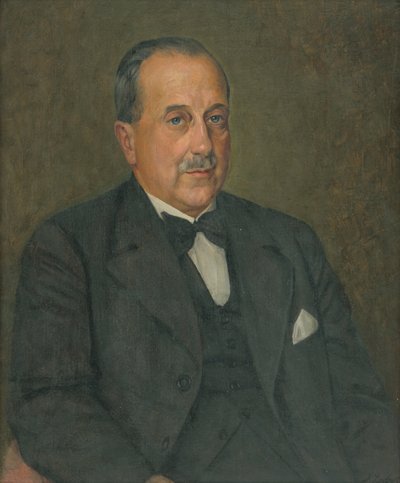 Portret van dr. L. Medveckeho door Ivan Zabota